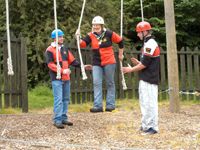 low ropes at Fordell